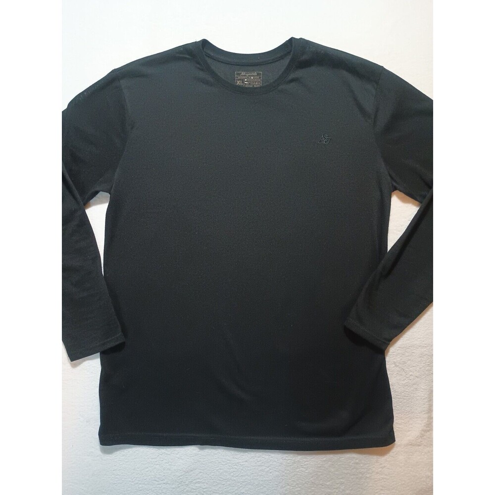 Aeropostale Men's Under Shirt sleep wear size large Black long sleeve